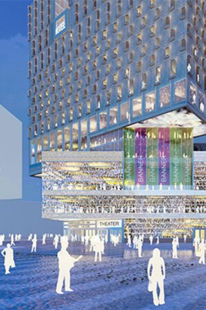 New Theater and Hotel in the ‘Urban Interactive District’ in Amsterdam